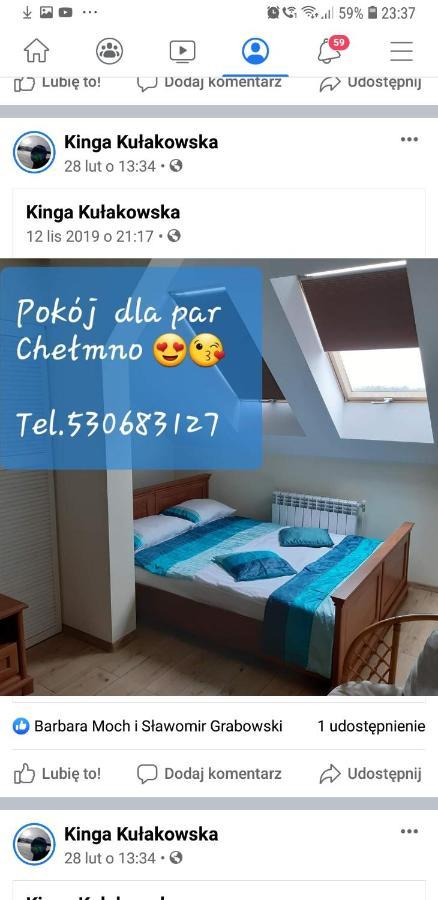Апартаменты Apartament Dworcowa Хелмно Экстерьер фото